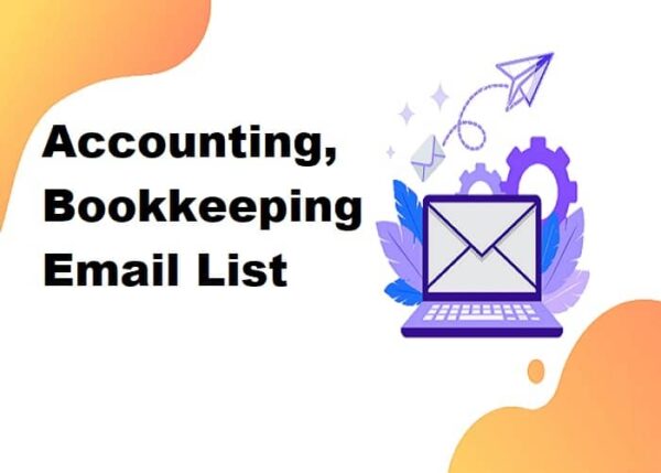 Accounting, Bookkeeping Email Marketing Data