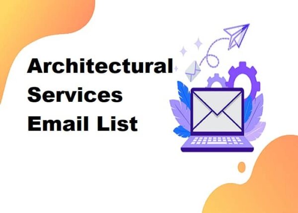 Architectural Services Email Marketing Data