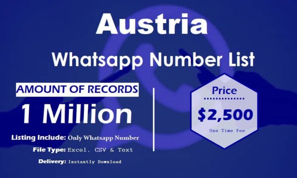 Austria WhatsApp Marketing Data 5 Million