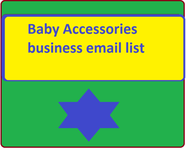 Baby Accessories Email Marketing Data