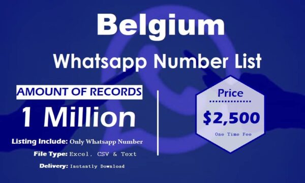 Belgium WhatsApp Marketing Data 1 Million