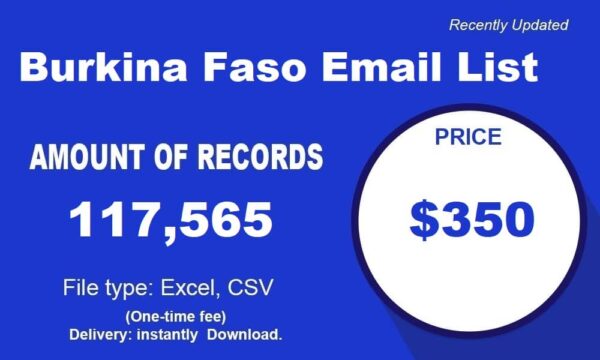 Burkina Faso Email Marketing Data