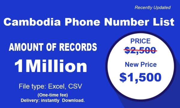 500K Test Cambodia Phone Marketing Data