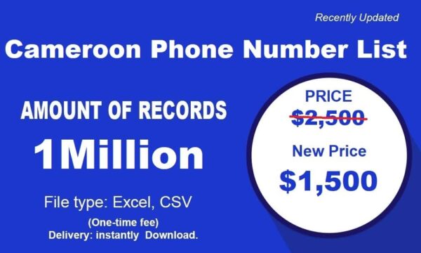 500K Test Cameroon Phone Marketing Data