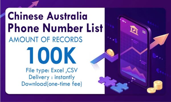 Chinese Australia Phone Marketing Data Small Order