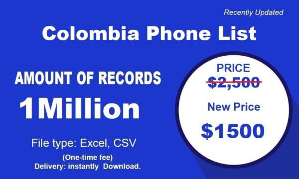 200K Colombia Phone Marketing Data