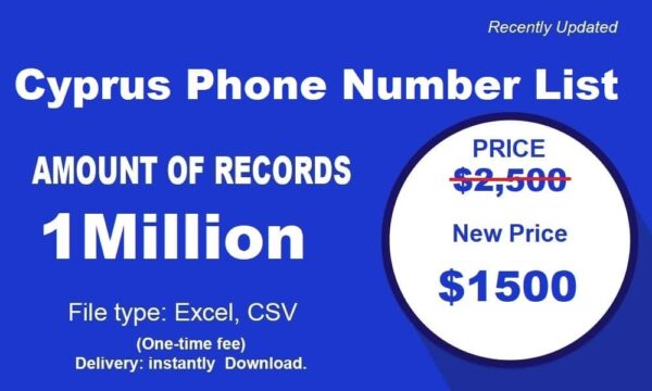 500K Test Cyprus Phone Marketing Data