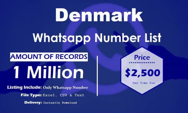 Denmark WhatsApp Marketing Data 5 Million