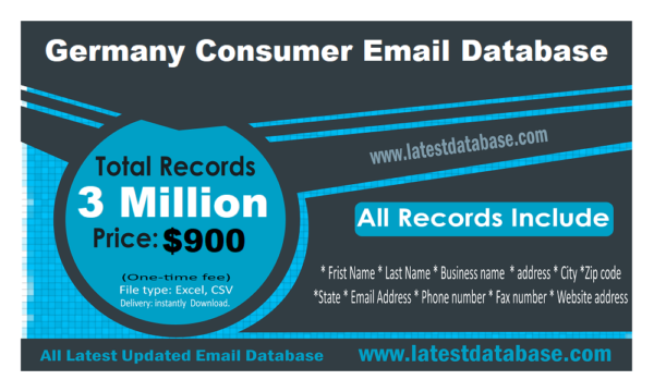 Germany Email Marketing Data