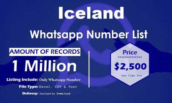 Iceland WhatsApp Marketing Data 100K