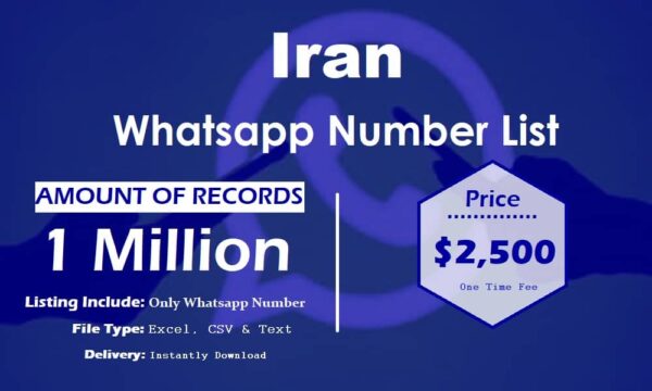 Iran WhatsApp Marketing Data 5 Million