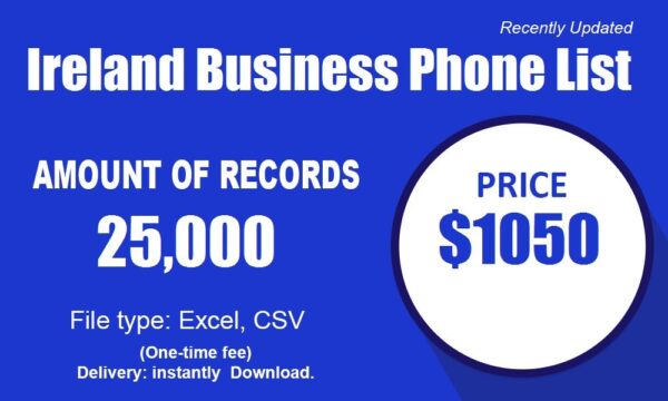 Ireland Business Phone Marketing Data