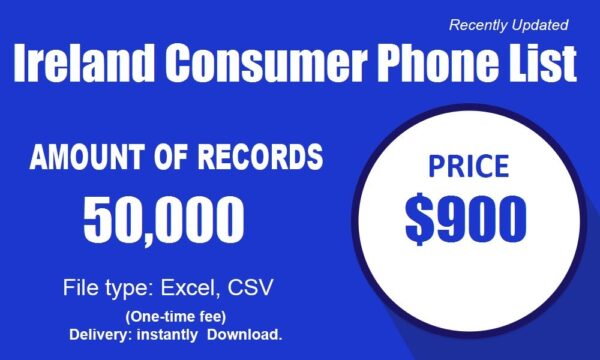 Ireland Consumer Phone Marketing Data