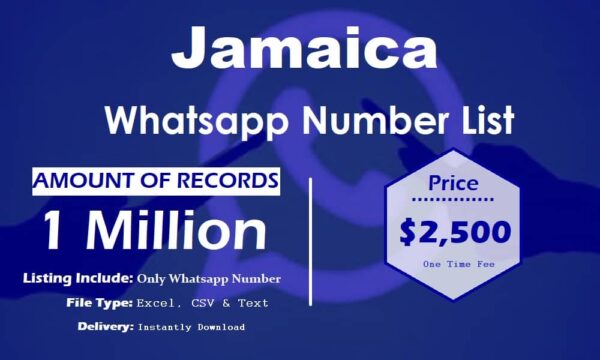 Jamaica WhatsApp Marketing Data 50K