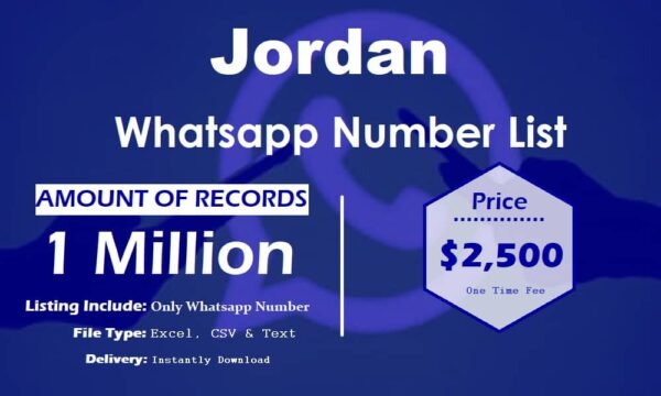 Jordan WhatsApp Marketing Data 5 Million