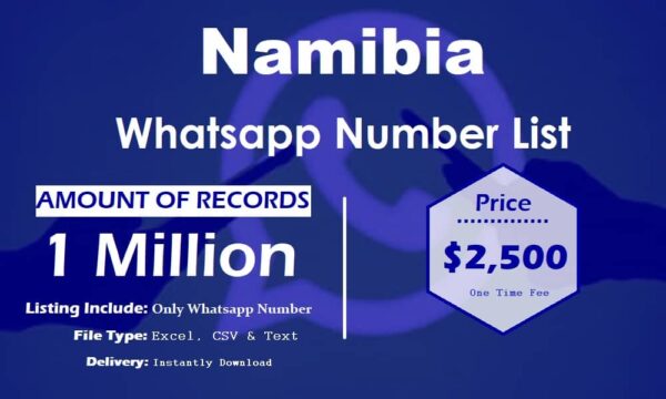 Namibia WhatsApp Marketing Data 3 Million