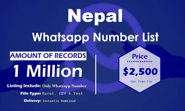 Nepal WhatsApp Marketing Data 3 Million