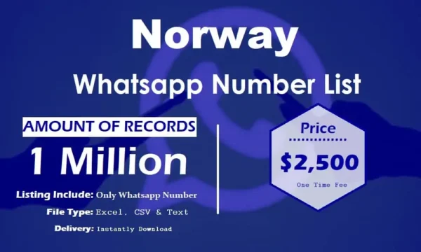 Norway WhatsApp Marketing Data 500K