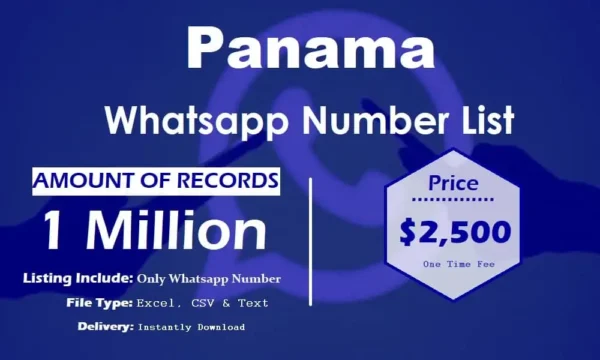 Panama WhatsApp Marketing Data Trial