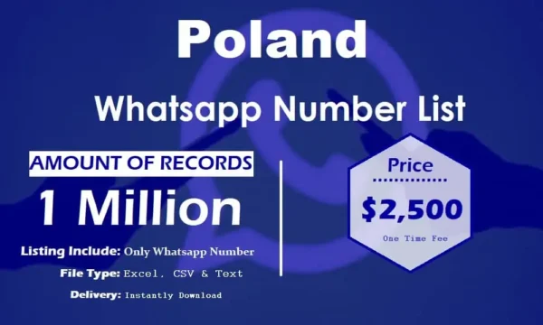 Poland WhatsApp Marketing Data 500K