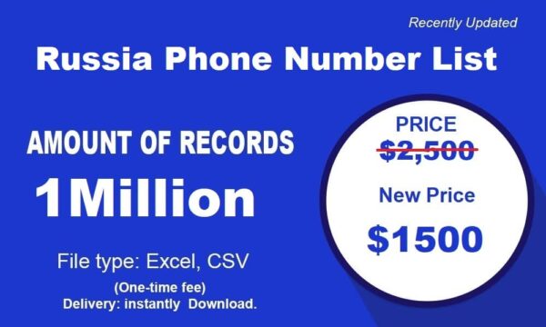 1 Million Full Russia Phone Marketing Data