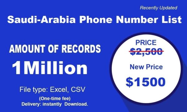 500K Test Saudi-Arabia Phone Marketing Data