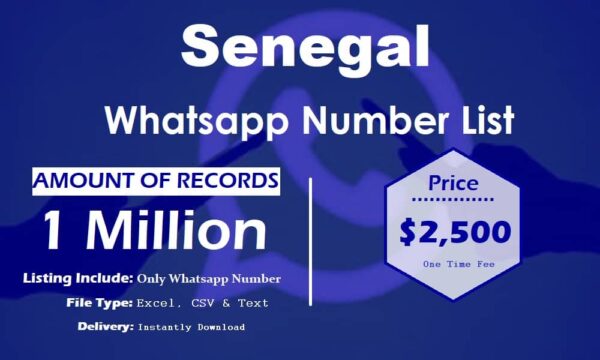 Senegal WhatsApp Marketing Data Trial