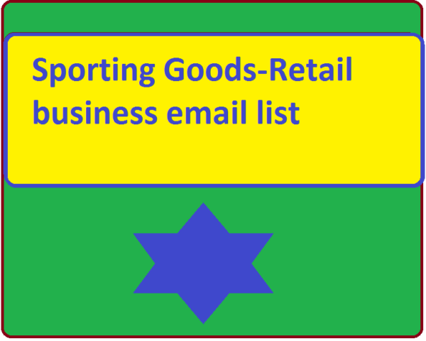 Sporting Goods-Retail Email Marketing Data