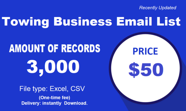 Towing Email Marketing Data