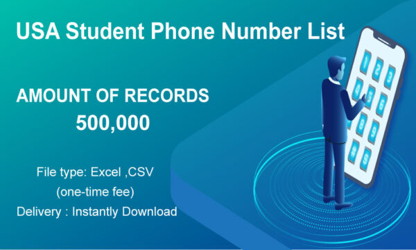 USA Student Phone Marketing Data Business