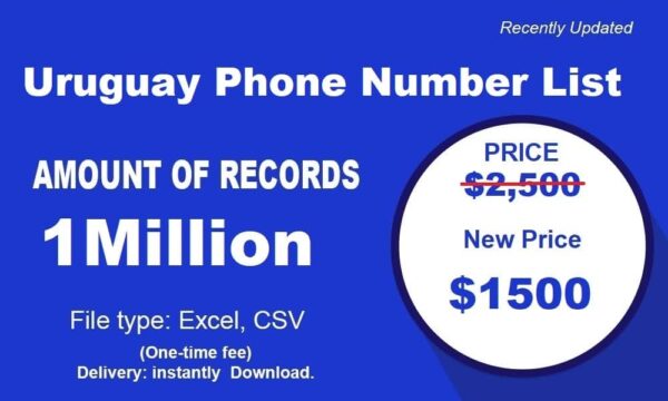 Uruguay Phone Marketing Data 5 Million