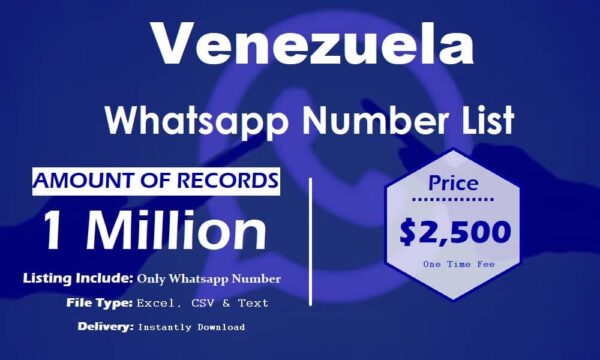 Venezuela WhatsApp Marketing Data Trial