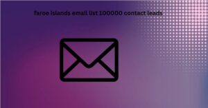 faroe islands email list 100000 contact leads