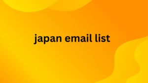 japan email list