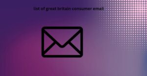 list of great britain consumer email